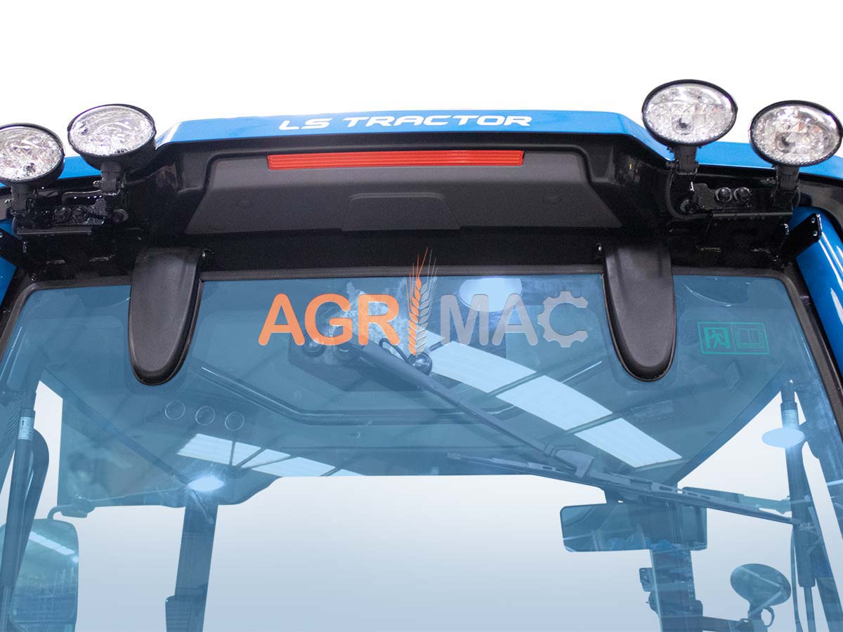 MT5.73 | LS Tractor | 90HP 4WD 2505cc Τρακτέρ Standard συνδιασμός με GRAECUS FREZA B205