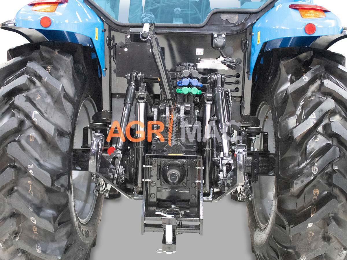 MT5.73 | LS Tractor | 90HP 4WD 2505cc Τρακτέρ Standard συνδιασμός με GRAECUS FREZA B205