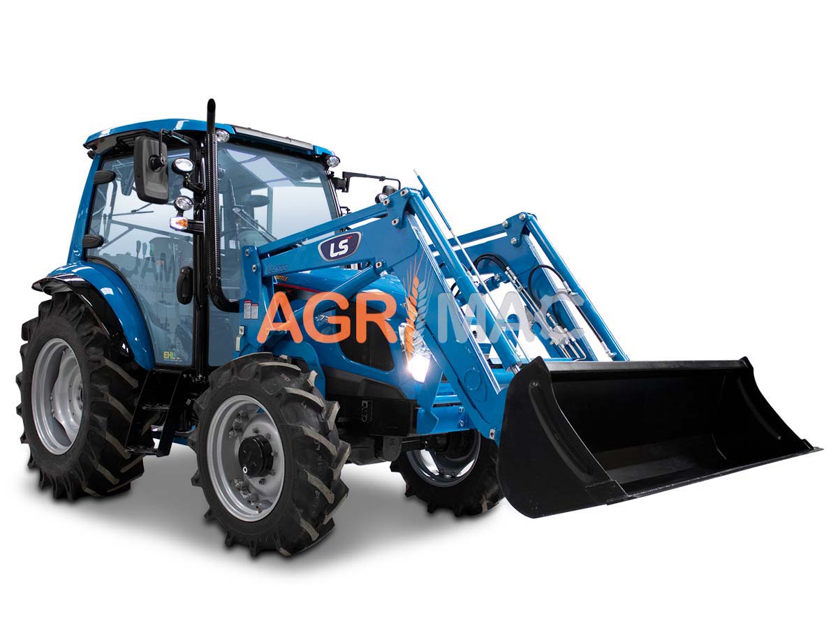 MT5.73 | LS Tractor | 90HP 4WD 2505cc Τρακτέρ Standard συνδιασμός με GRAECUS FREZA B205