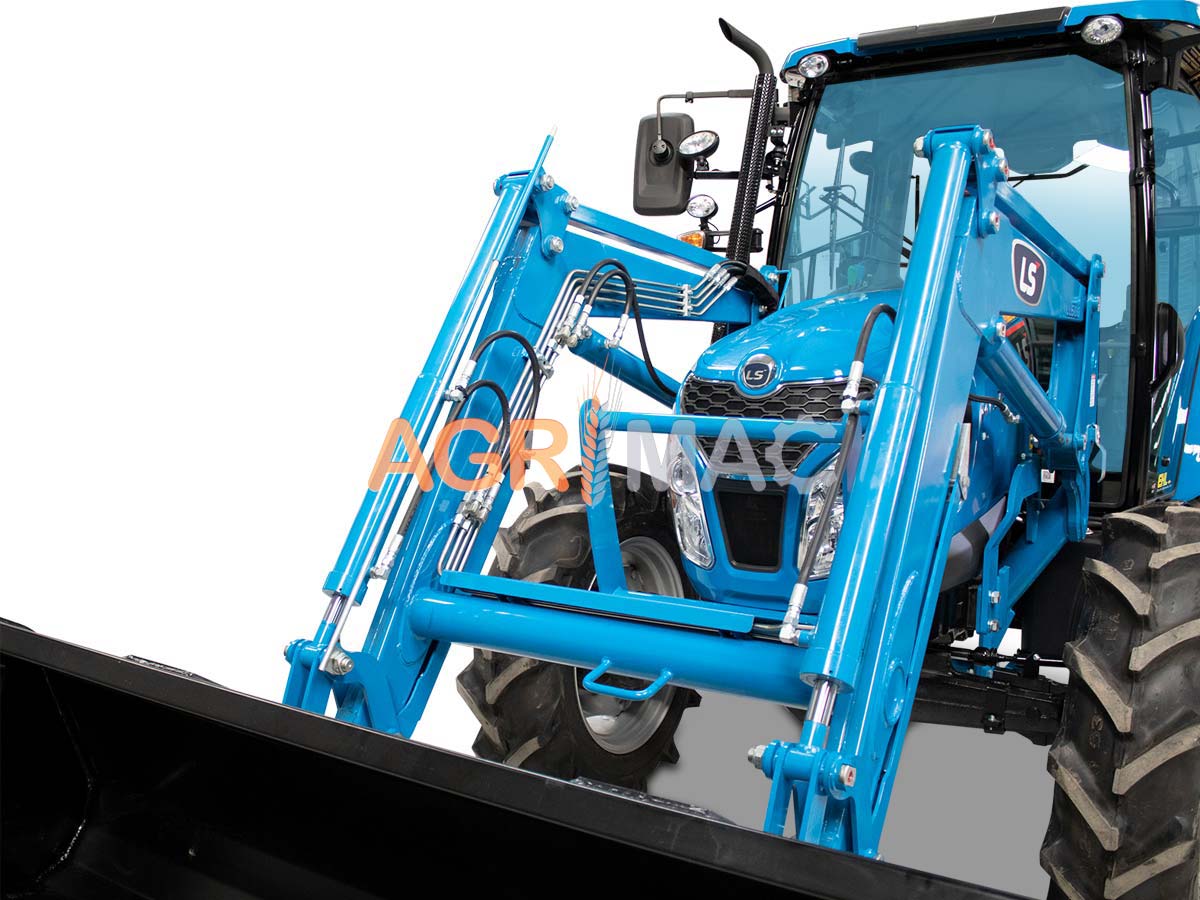 MT5.73 | LS Tractor | 90HP 4WD 2505cc Τρακτέρ Standard συνδιασμός με GRAECUS FREZA B205