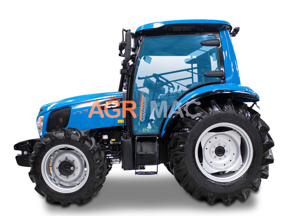 MT5.73 | LS Tractor | 90HP 4WD 2505cc Τρακτέρ Standard συνδιασμός με GRAECUS FREZA B205