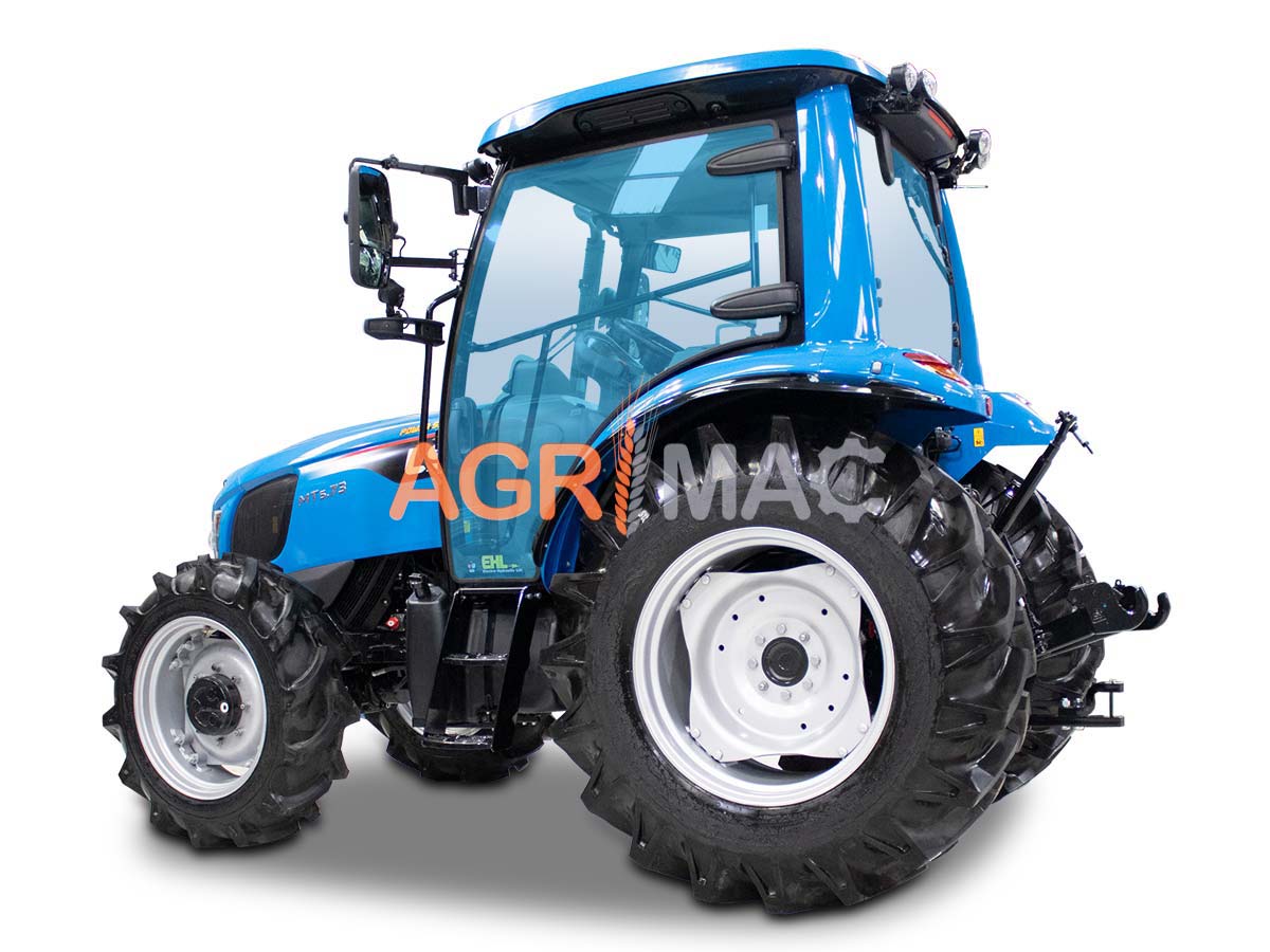 MT5.73 | LS Tractor | 90HP 4WD 2505cc Τρακτέρ Standard συνδιασμός με GRAECUS FREZA B205