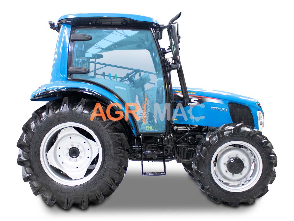 MT5.73 | LS Tractor | 90HP 4WD 2505cc Τρακτέρ Standard συνδιασμός με GRAECUS FREZA B205