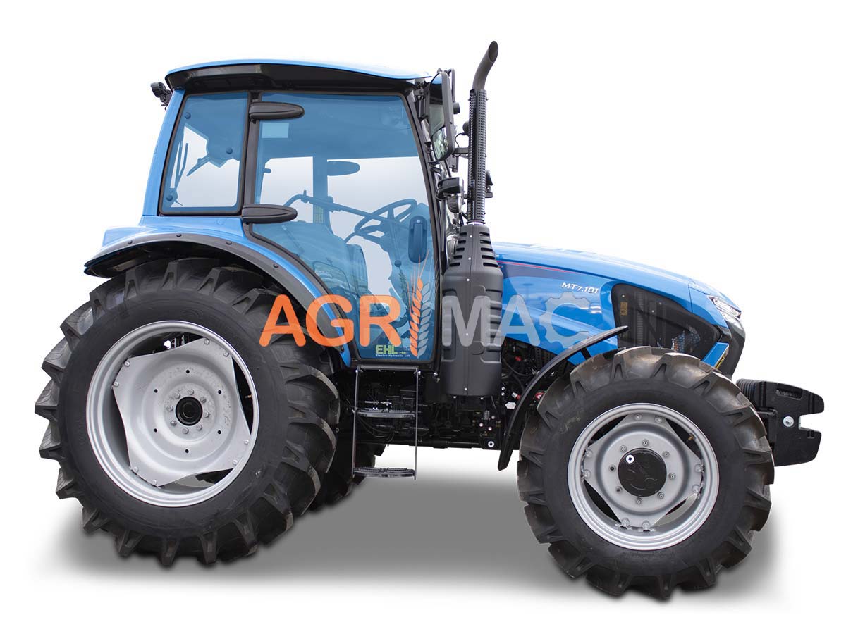 MT7.101 | LS Tractor | 122HP 4WD 3595cc κινητήρας Iveco τρακτέρ Standard συνδιασμός με GRAECUS FREZA B205