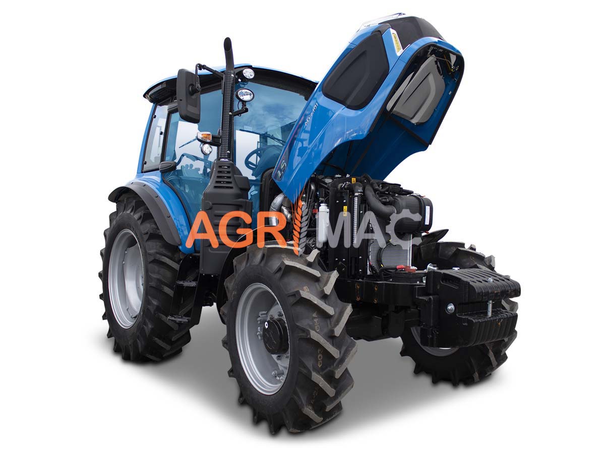 MT7.101 | LS Tractor | 122HP 4WD 3595cc κινητήρας Iveco τρακτέρ Standard συνδιασμός με GRAECUS FREZA B205