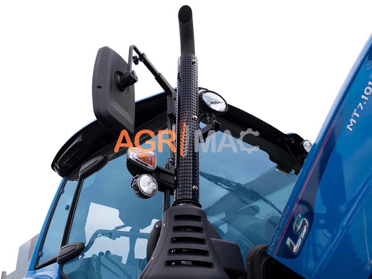 MT7.101 | LS Tractor | 122HP 4WD 3595cc κινητήρας Iveco τρακτέρ Standard συνδιασμός με GRAECUS FREZA B205