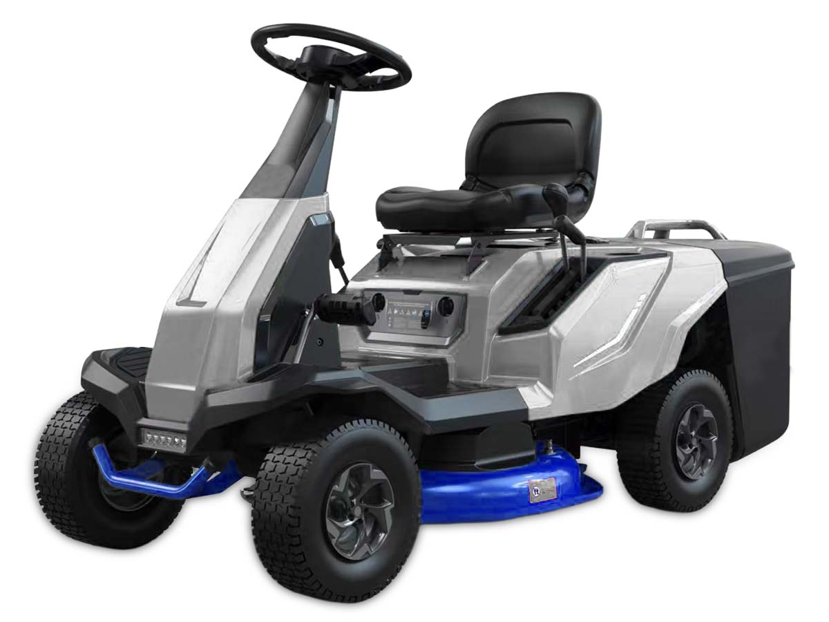 GRAECUS | Τρακτεράκι βενζινοκίνητο κοπής γκαζόν με κάδο συλλογής| Επιφάνεια εργασίας 66εκ| 224cc 7.5hp| DREPANUS RM66