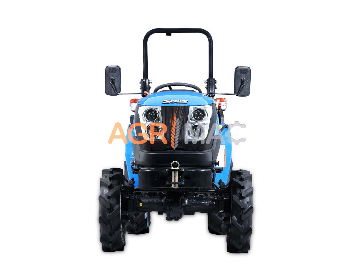 SOLIS S16 | Τρακτεράκι μικρό Μίνι αμπελουργικό δενδροκομικό συνδιασμός με μπροστινό κουβά FL400pro