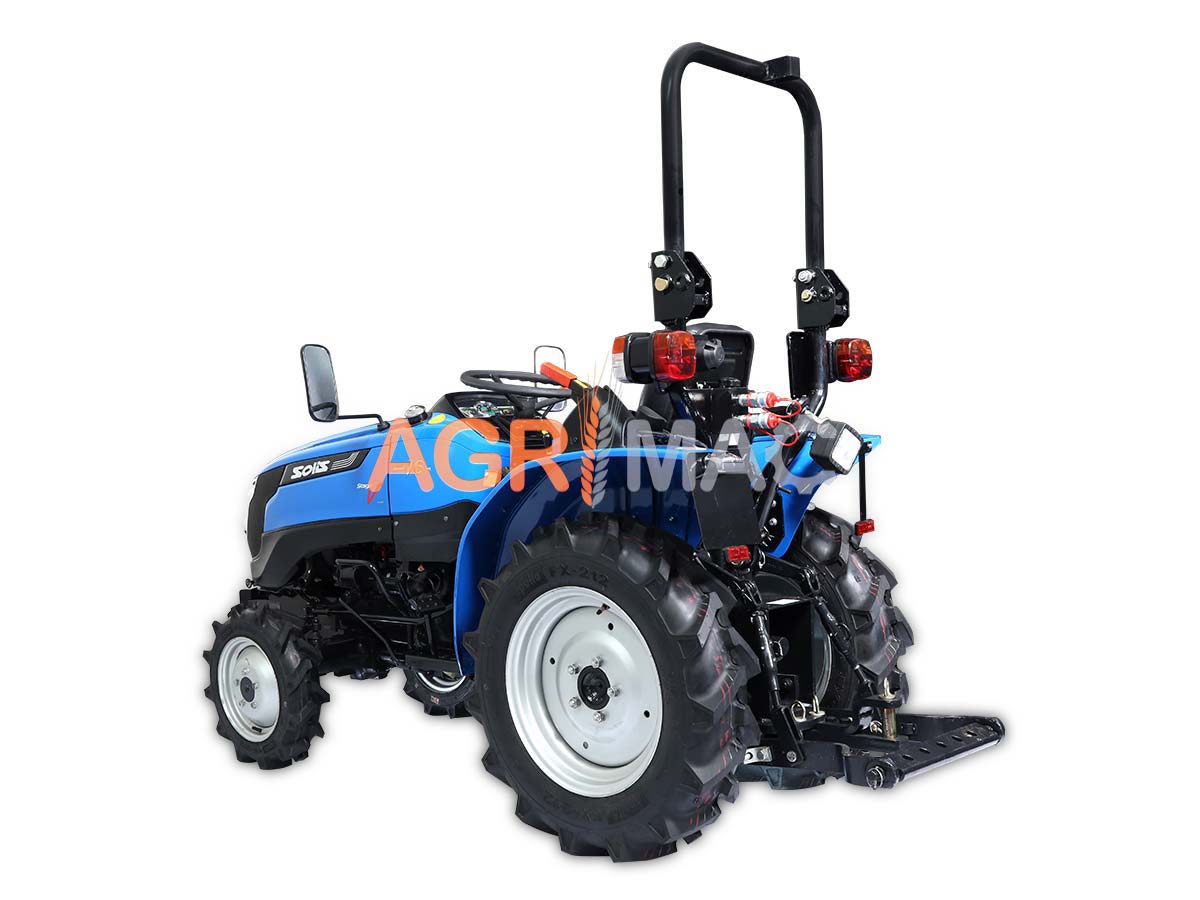 SOLIS S16 | Τρακτεράκι μικρό Μίνι αμπελουργικό δενδροκομικό συνδιασμός με μπροστινό κουβά FL400pro