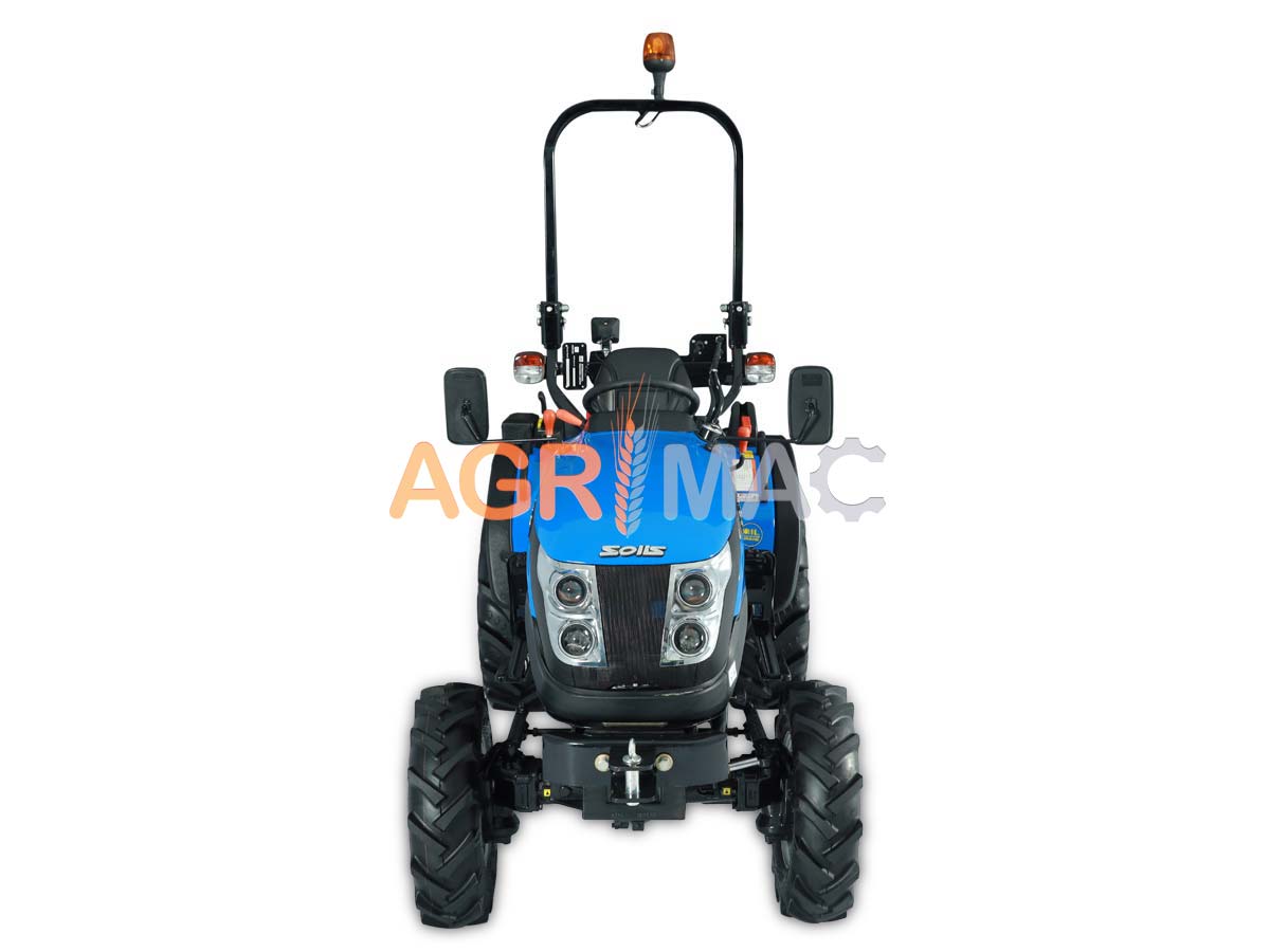 SOLIS – YANMAR S26+ | Τρακτέρ μικρό Μίνι αμπελουργικό δενδροκομικό | Κινητήρας Mitsubishi Με πλευρικό μοχλό ταχυτήτων συνδιασμός με μπροστινό κουβά FL400pro