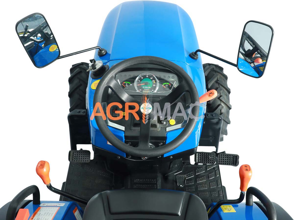 SOLIS – YANMAR S26+ | Τρακτέρ μικρό Μίνι αμπελουργικό δενδροκομικό | Κινητήρας Mitsubishi Με πλευρικό μοχλό ταχυτήτων συνδιασμός με μπροστινό κουβά FL400pro