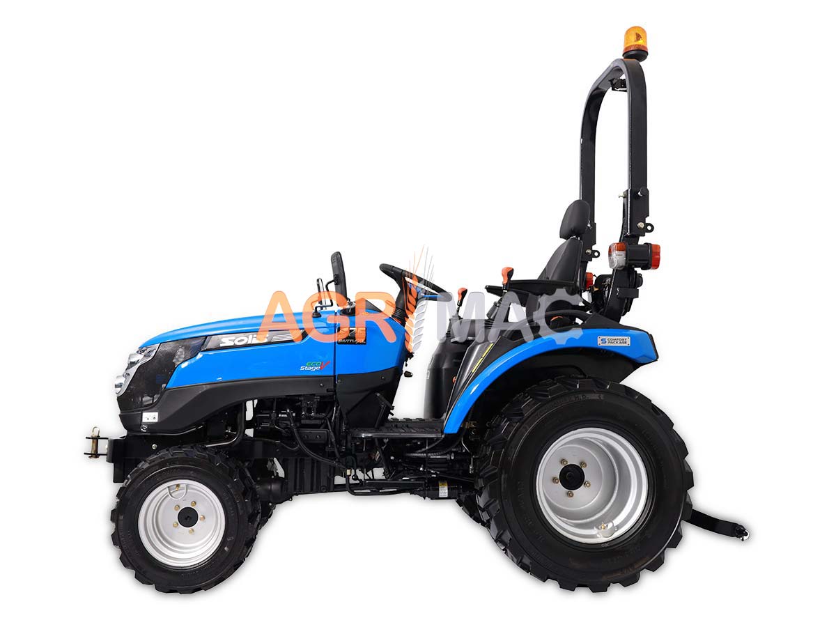 SOLIS – YANMAR S26 9+9 | Τρακτέρ μικρό με ρεβέρσα | Μίνι αμπελουργικό δενδροκομικό | Κινητήρας Mitsubishi | Συνδιασμός με μπροστινό κουβά FL400pro