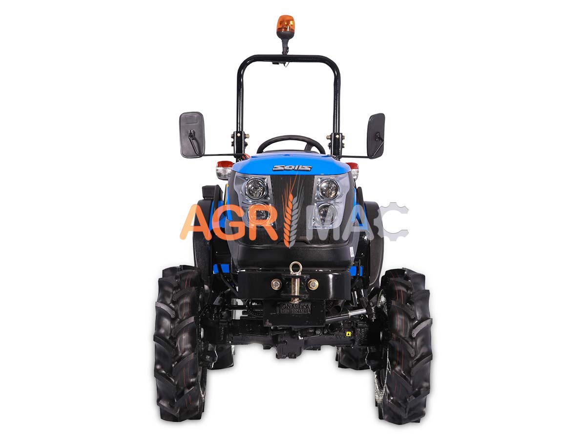 SOLIS – YANMAR S26 | Τρακτέρ μικρό Μίνι αμπελουργικό δενδροκομικό Κινητήρας Mitsubishi συνδιασμός με μπροστινό κουβά FL400pro