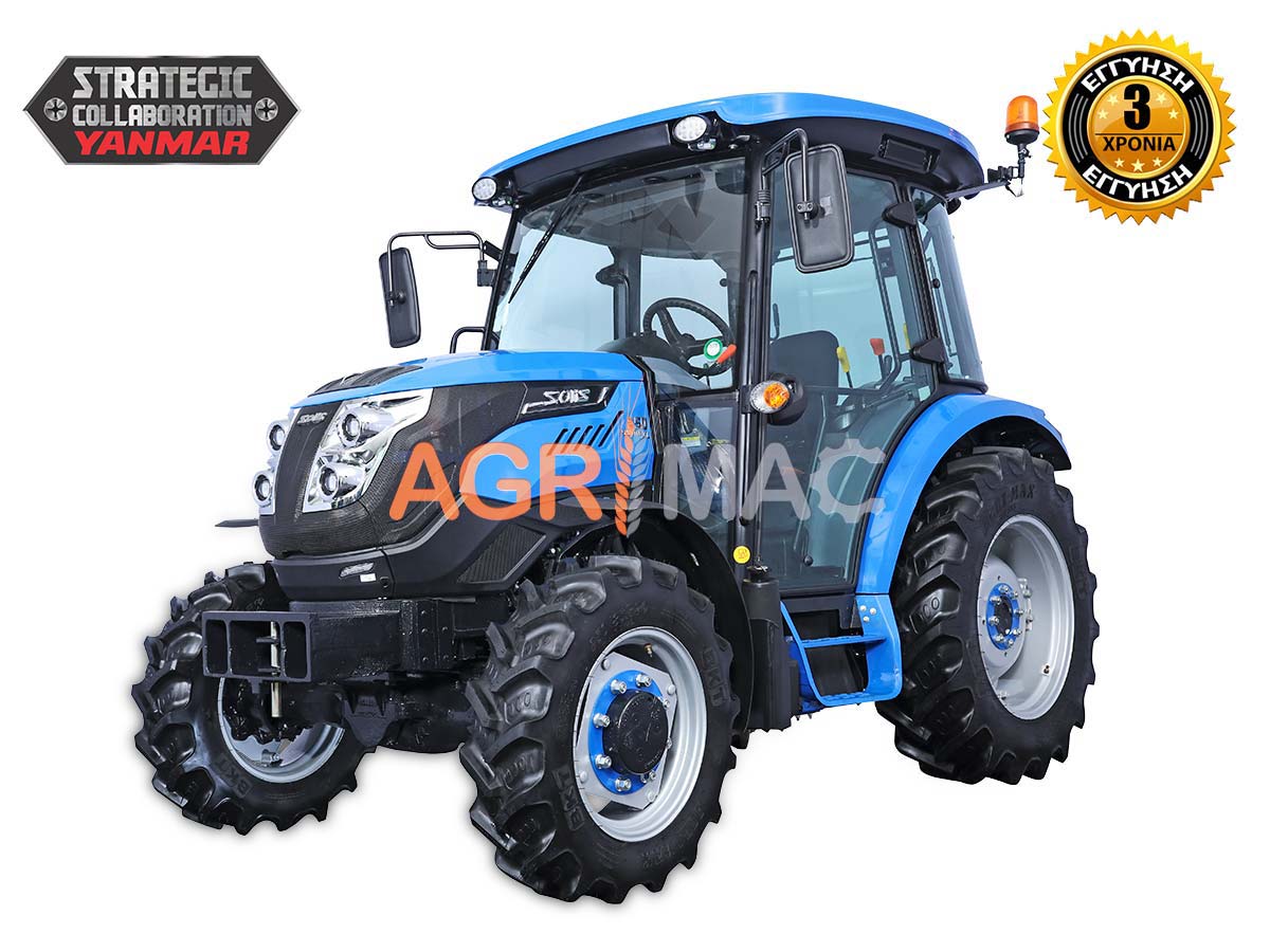  SOLIS S60cab Stage V | Τρακτέρ ημι-στάνταρτ | 4×4 | 3067cc