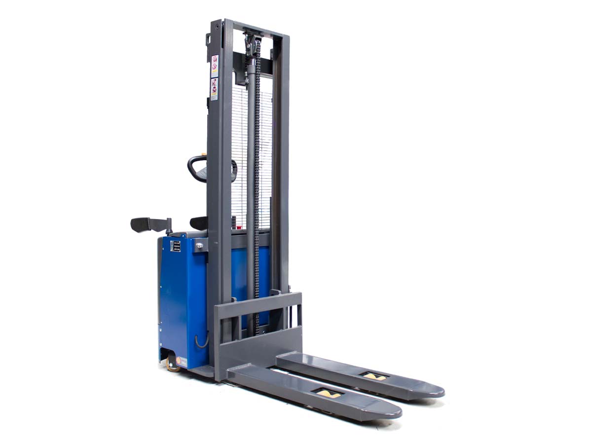 SFE15 Duplex320 | Graecus | Ηλεκτροκίνητο παλετοφόρο ανυψωτικό 1.5T | Ηλεκτροκίνητη ανύψωση Duplex 3200mm | με πλατφόρμα αναβάτη