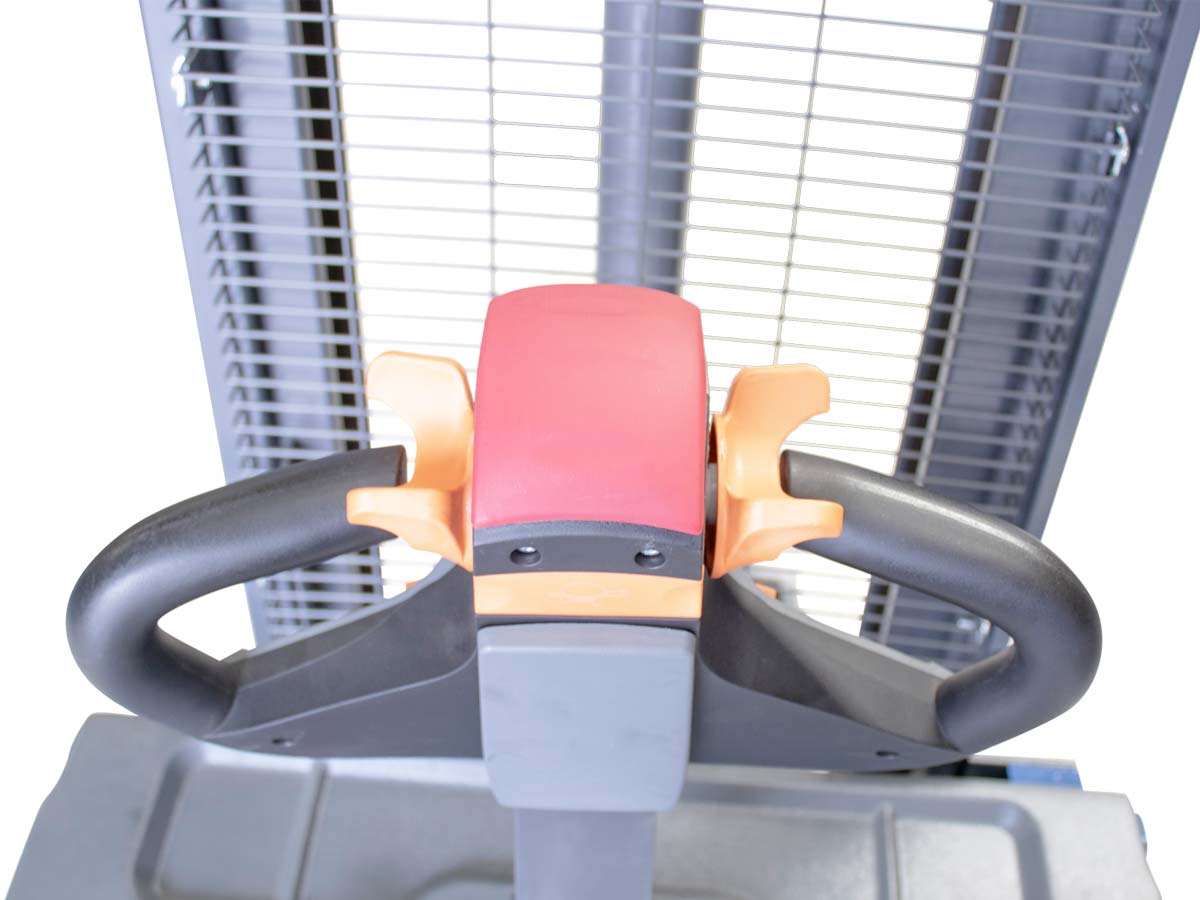 SFE15 Duplex320 | Graecus | Ηλεκτροκίνητο παλετοφόρο ανυψωτικό 1.5T | Ηλεκτροκίνητη ανύψωση Duplex 3200mm | με πλατφόρμα αναβάτη