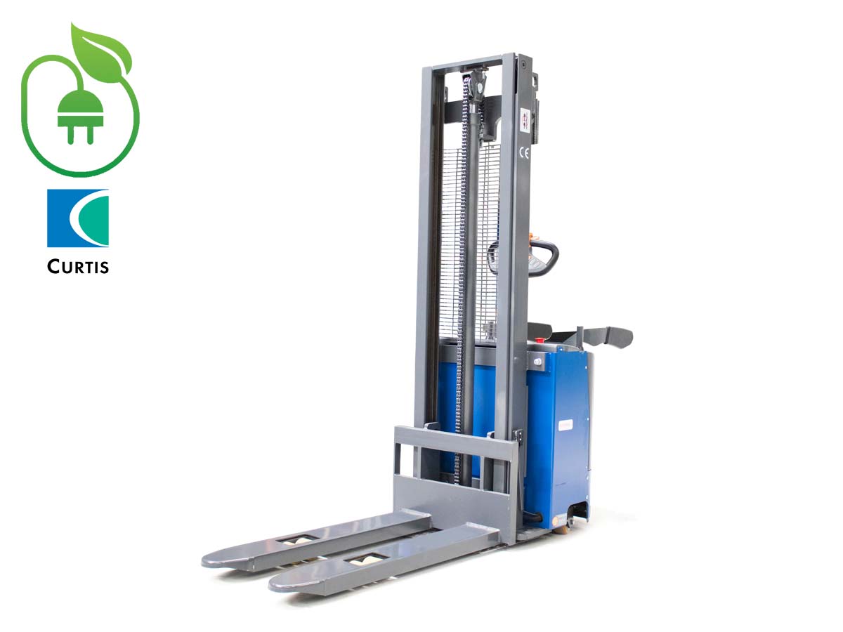 SFE15 | Graecus | Ηλεκτρικό παλετοφόρο 1.5Τ | ανύψωση 3200mm | πλάγια μετατόπιση | πλατφόρμα αναβάτη