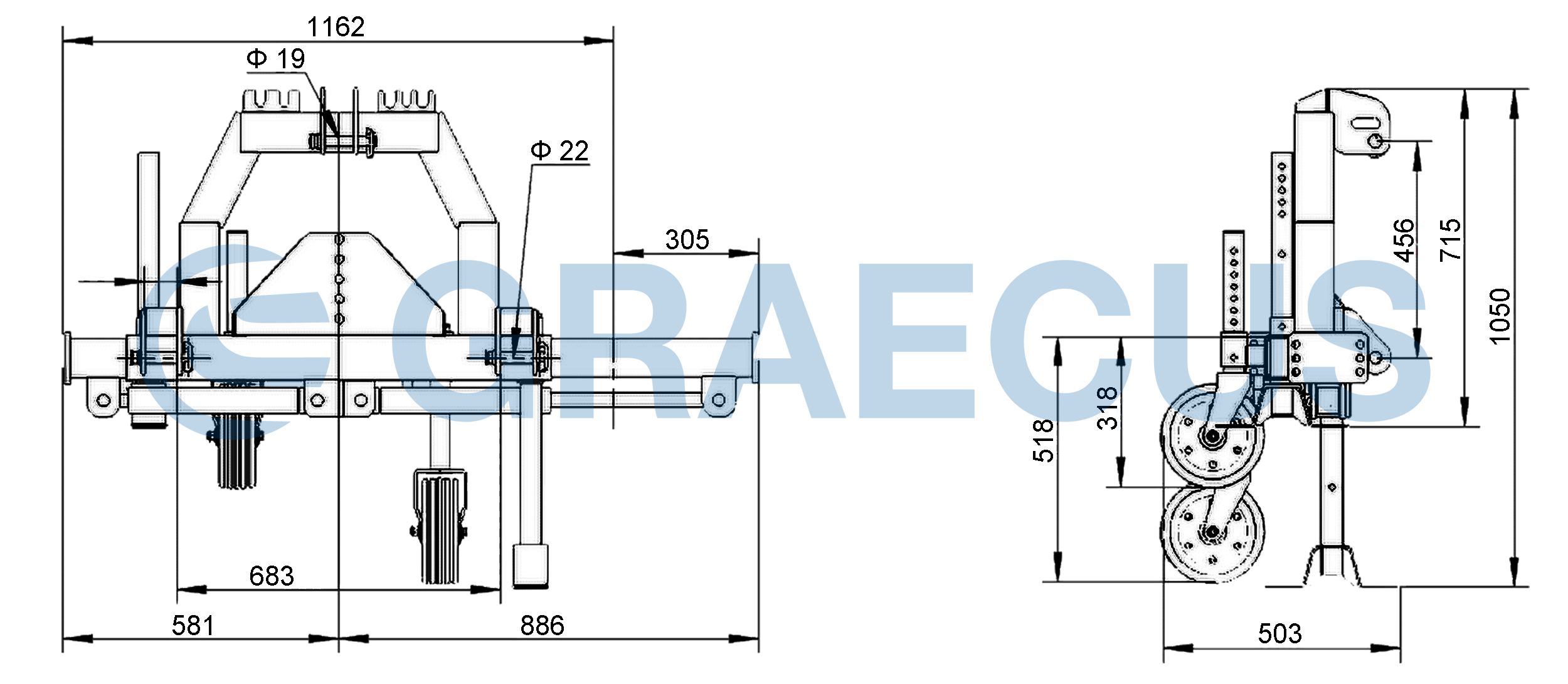 CHIMERA BRATSO DH90 | Graecus | Πολυμηχάνημα με 2 υδραυλικά πτυσσόμενα μπράτσα 