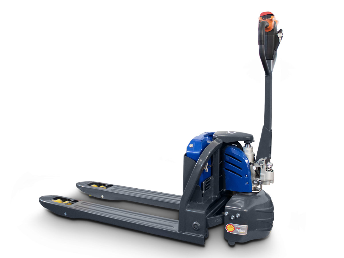 WFE15 | Graecus | Ηλεκτροκίνητο παλετοφόρο 1.5T| ηλεκτροκίνητη ανύψωση 200mm| ηλεκτροκίνητη κίνηση 4.5 km/h| μηχάνημα πεζού xειριστή 