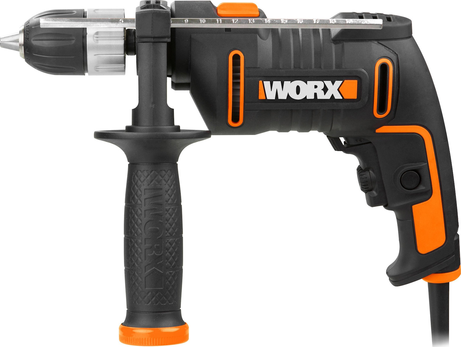 Worx | Κρουστικό Δράπανο 600W με Θήκη WX317.2