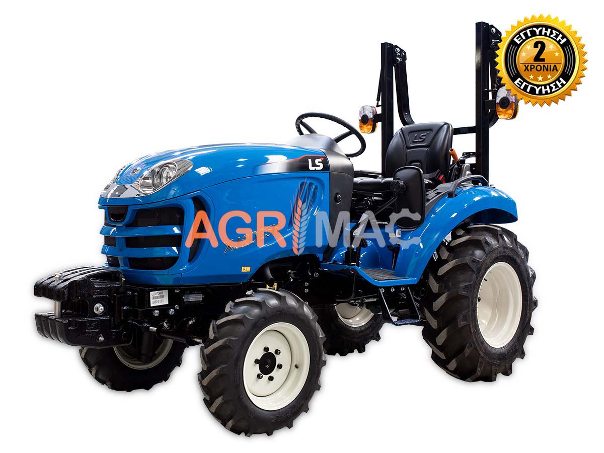 XJ25HST | LS Tractor | 30HP 4WD 1318cc 3κύλινδρο Δενδροκομικό Αμπελουργικό Τρακτέρ συνδιασμός με GRAECUS FREZA E105