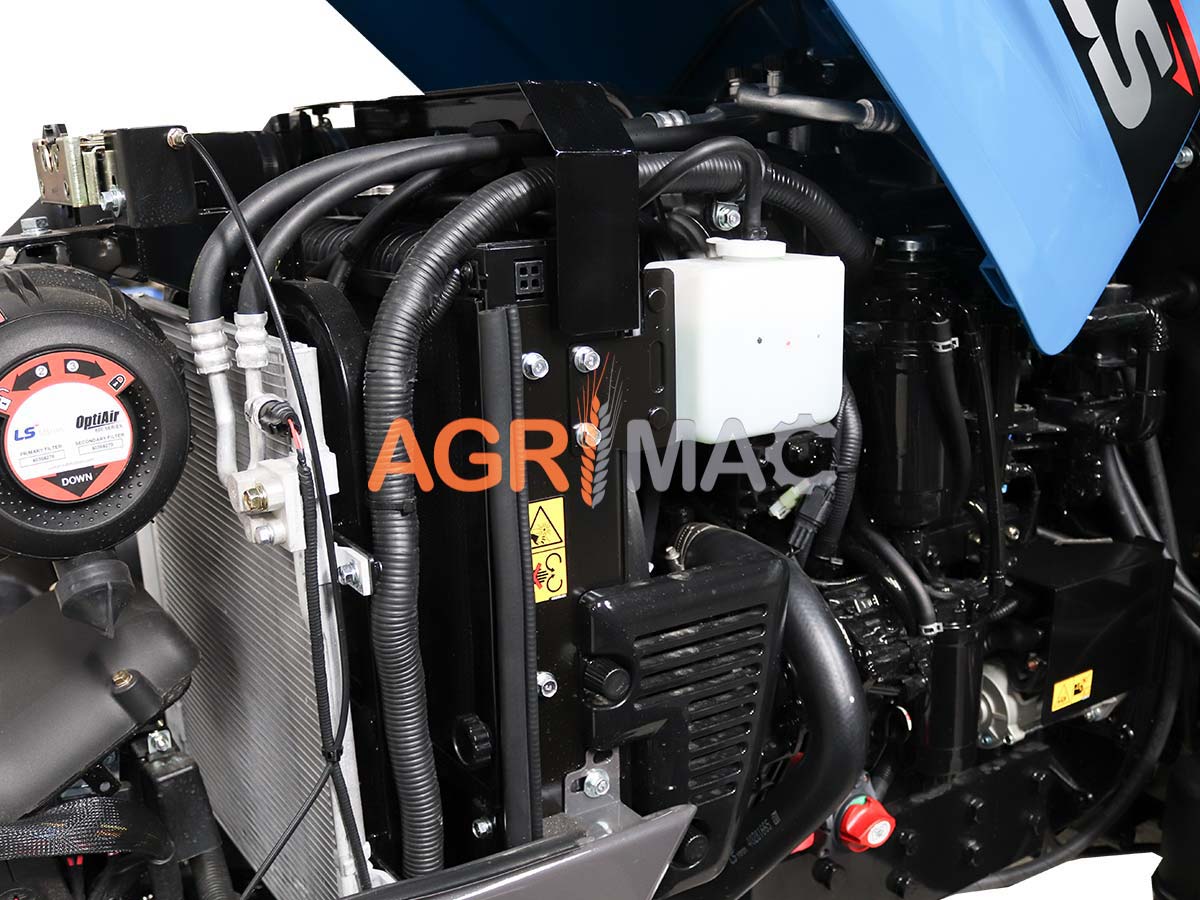 XU6168 Cab | LS Tractor | 84HP 4WD Mitsubishi TURBO Δενδροκομικό-Αμπελουργικό Τρακτέρ Καμπίνα συνδιασμός με GRAECUS FREZA B185