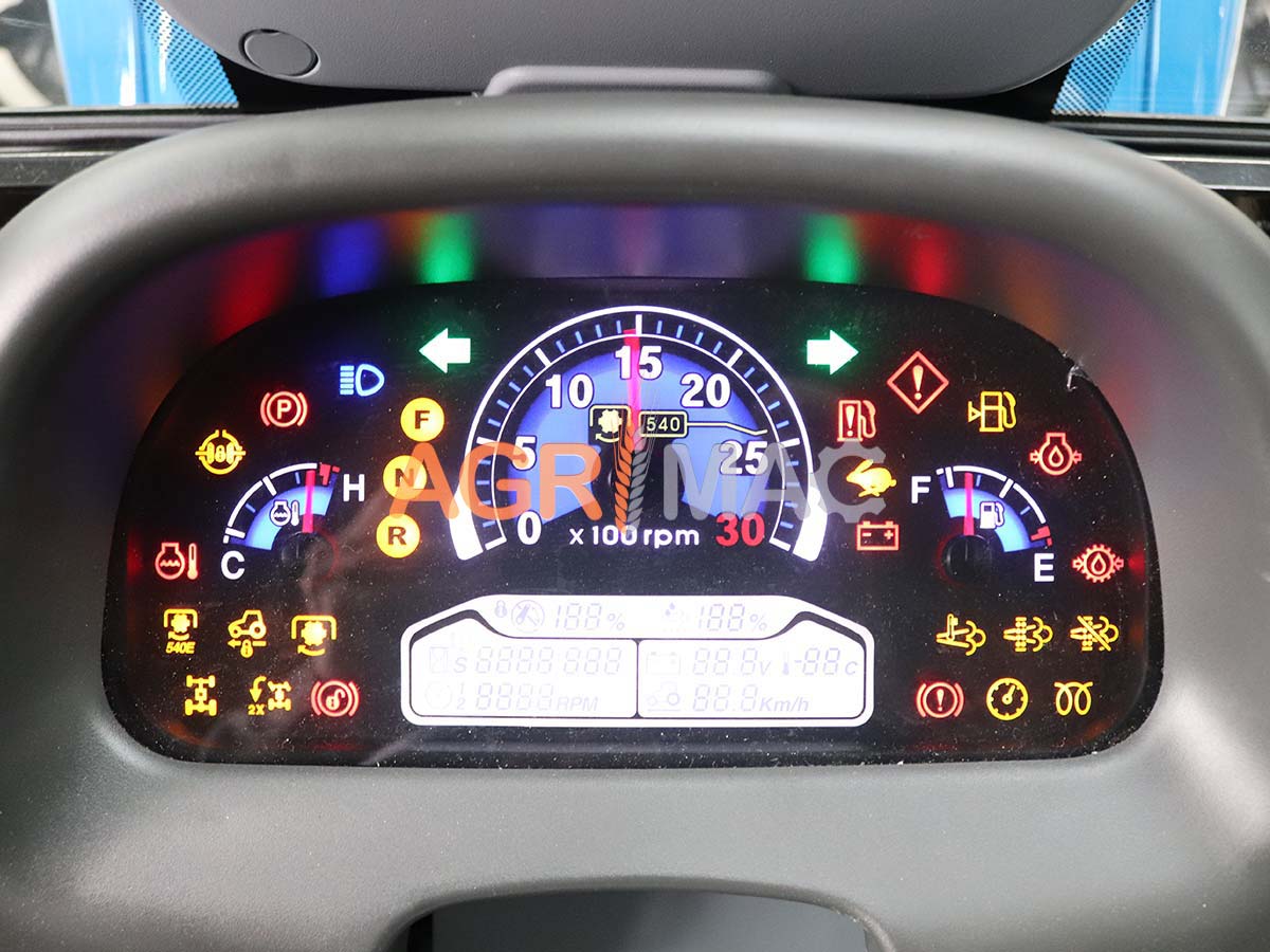 XU6168 Cab | LS Tractor | 84HP 4WD Mitsubishi TURBO Δενδροκομικό-Αμπελουργικό Τρακτέρ Καμπίνα συνδιασμός με GRAECUS FREZA B185