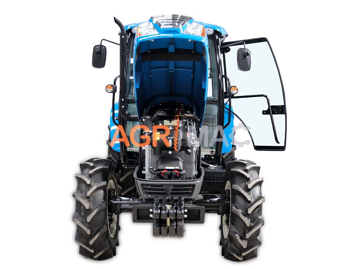 XU6168 Cab | LS Tractor | 84HP 4WD Mitsubishi TURBO Δενδροκομικό-Αμπελουργικό Τρακτέρ Καμπίνα συνδιασμός με GRAECUS FREZA B185