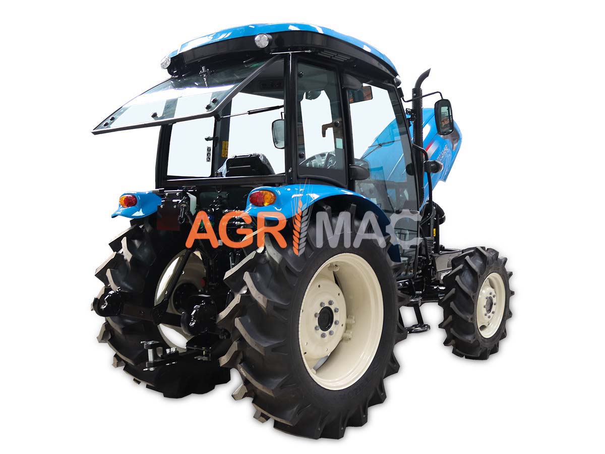 XU6168 Cab | LS Tractor | 84HP 4WD Mitsubishi TURBO Δενδροκομικό-Αμπελουργικό Τρακτέρ Καμπίνα συνδιασμός με GRAECUS FREZA B185