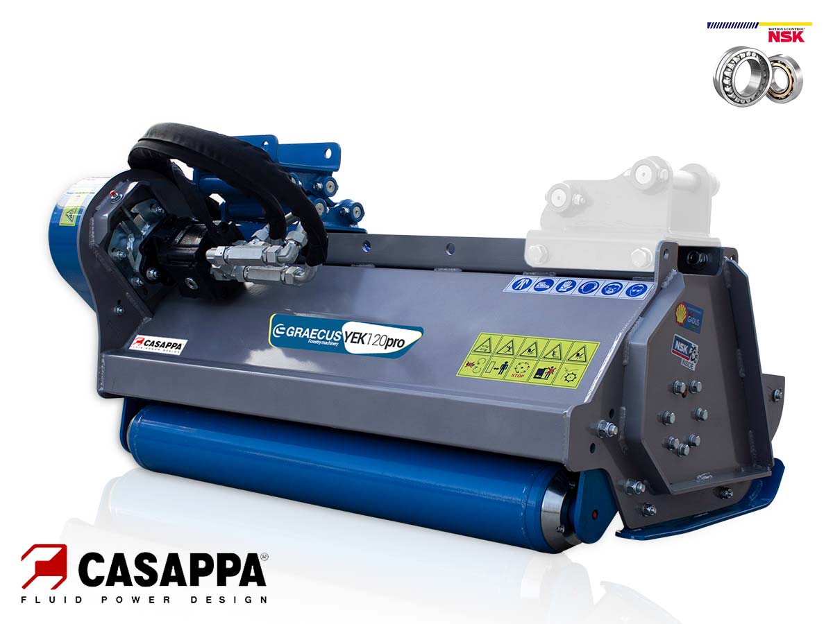 YEK100pro | Graecus | Καταστροφέας υδραυλικός εκσκαφέα/τσαπάκι/τσάπα