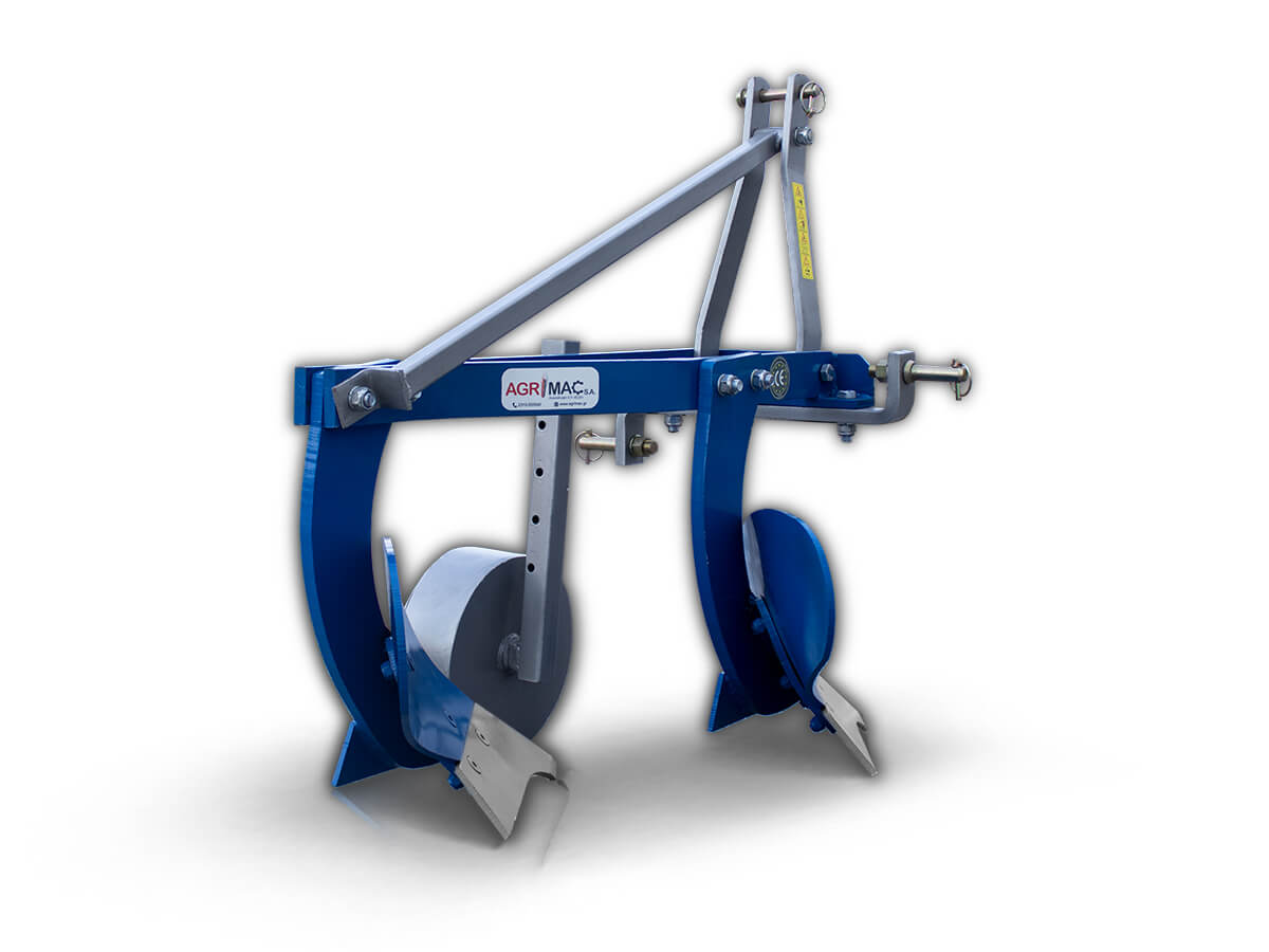 DIA8 | Graecus | Αλέτρι – Άροτρο 2υνο 8αρι με ρόδα Φ280 