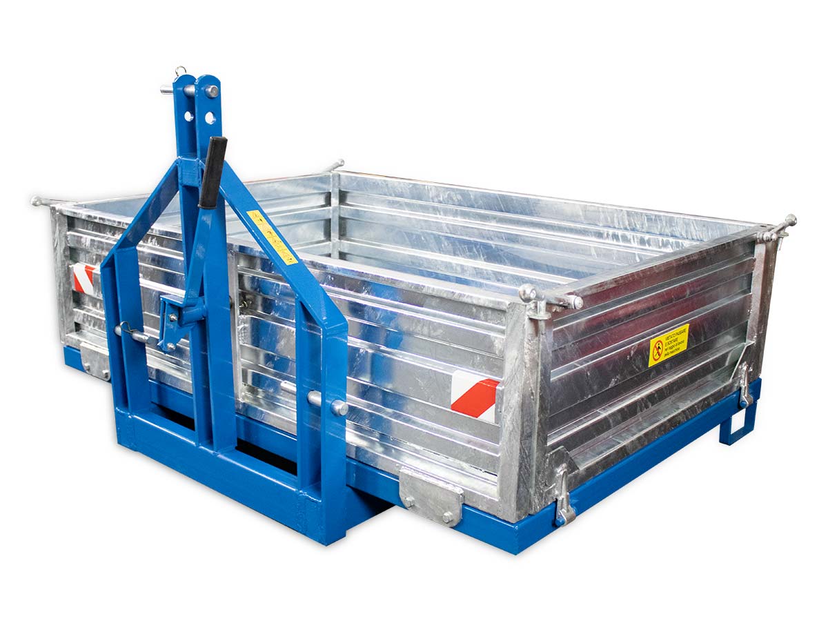 CM180-H | Αναρτώμενο κουτί μεταφοράς 1800mm με υδραυλική ανατροπή