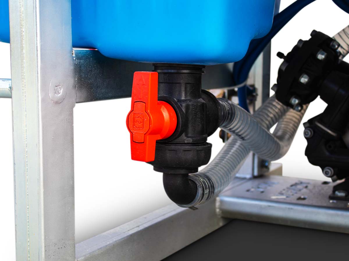 PA700+AD12 | Agron Mag | 700L/12m Ραντιστικο-Ψεκαστικο 3 καζάνια αναρτώμενο με 12 μέτρα μπάρα 