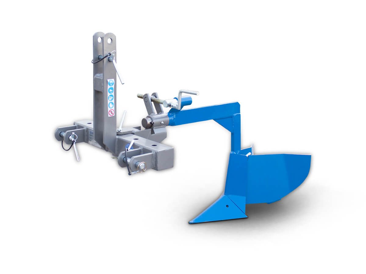 MOP | Graecus | Αυλακωτήρας μονός με ρύθμιση αυλακιού και κλίσης 