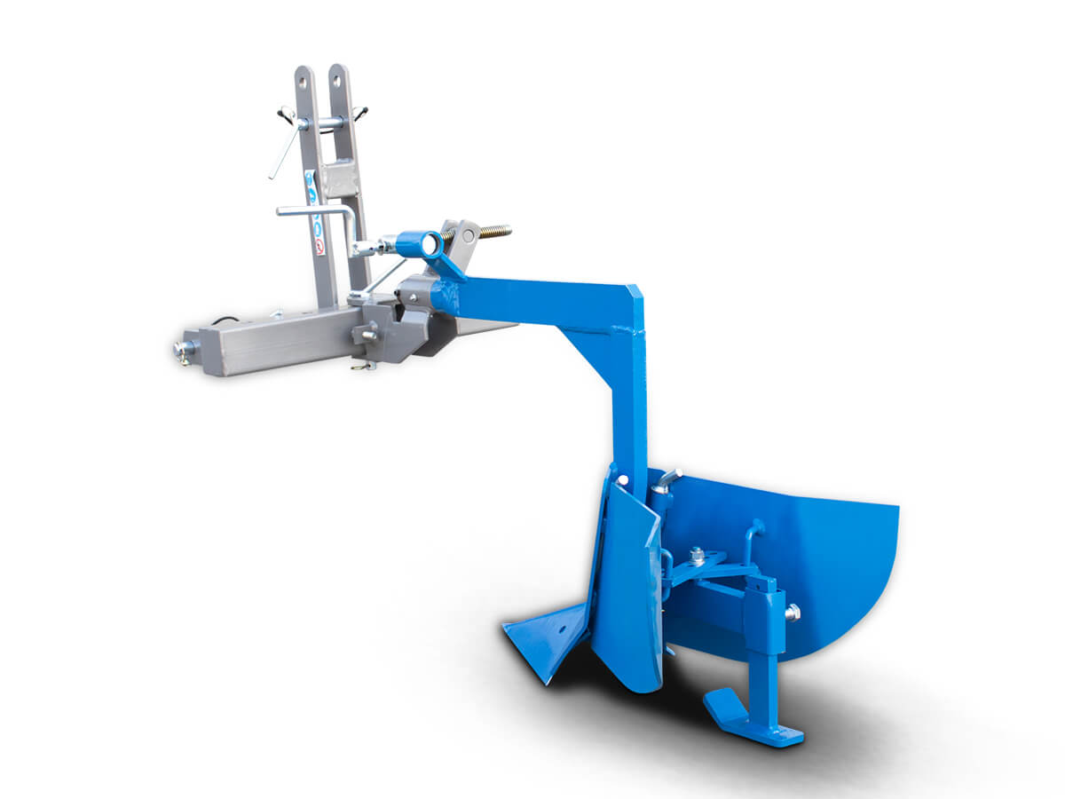 MOP | Graecus | Αυλακωτήρας μονός με ρύθμιση αυλακιού και κλίσης 