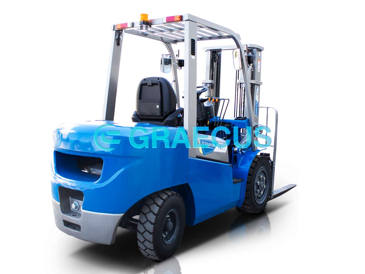 FD30V-Kubota (ΡΙΚ) | Graecus | Κλάρκ 3.0Τ Kubota STAGE V diesel | Duplex 3000mm | υδραυλική πλάγια μετατόπιση | πιρούνια 1220mm