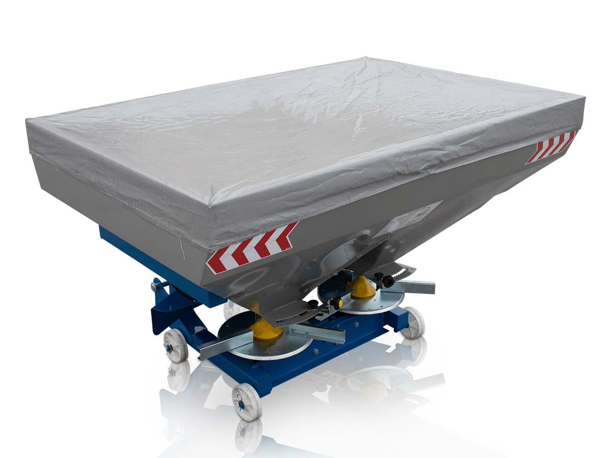 2L800M | Graecus | Λιπασματοδιανομέας με διπλή φτερωτή 