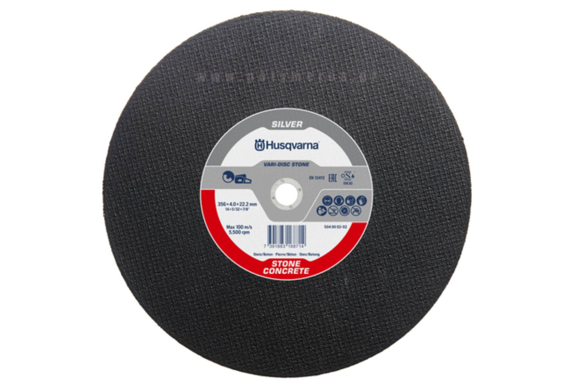 Δίσκος κοπής τσιμέντου C24 δισκοπρίονου Husqvarna 14'' 22mm