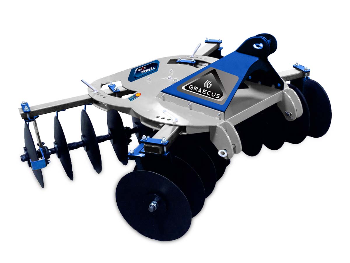 TERRA MX170 | Αναρτώμενη δισκοσβάρνα μεσαίου τύπου X, με επιφανεια εργασίας 170εκ