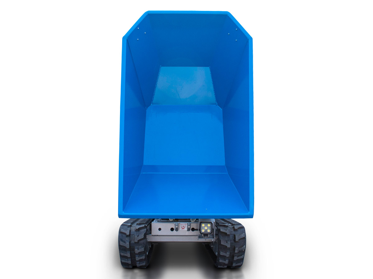  H800S | Graecus / KOOP | Ντάμπερ υδροστατικό με υδραυλική πλευρική εκκένωση, πλατφόρμα αναβάτη 800kg Diesel 