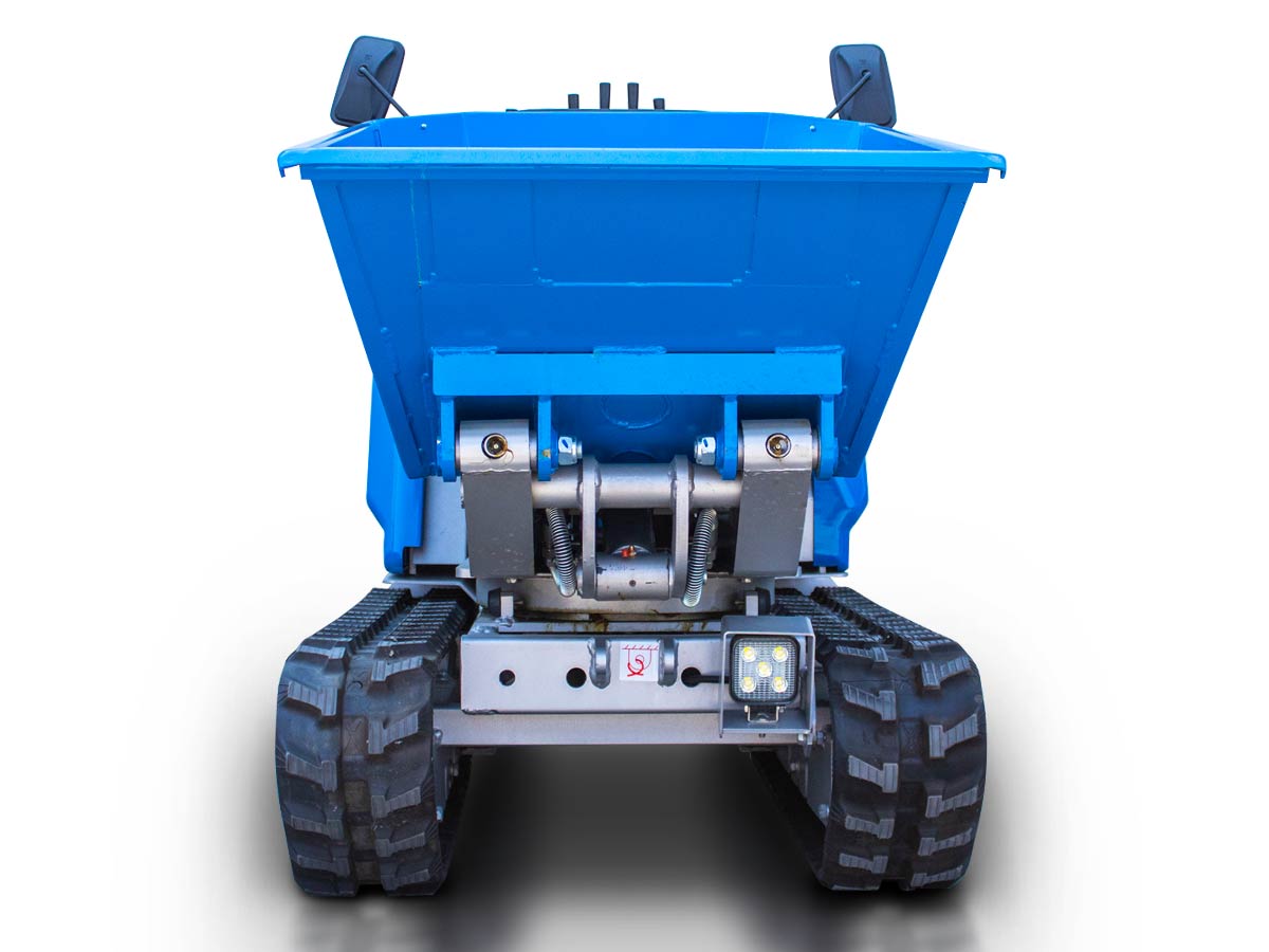  H800S | Graecus / KOOP | Ντάμπερ υδροστατικό με υδραυλική πλευρική εκκένωση, πλατφόρμα αναβάτη 800kg Diesel 