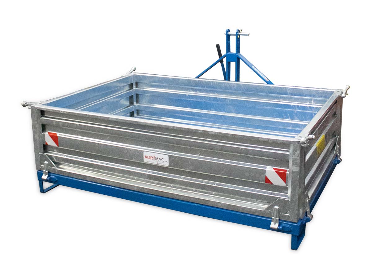 CM140-H | Graecus | Αναρτώμενο κουτί μεταφοράς 1400mm με υδραυλική ανατροπή