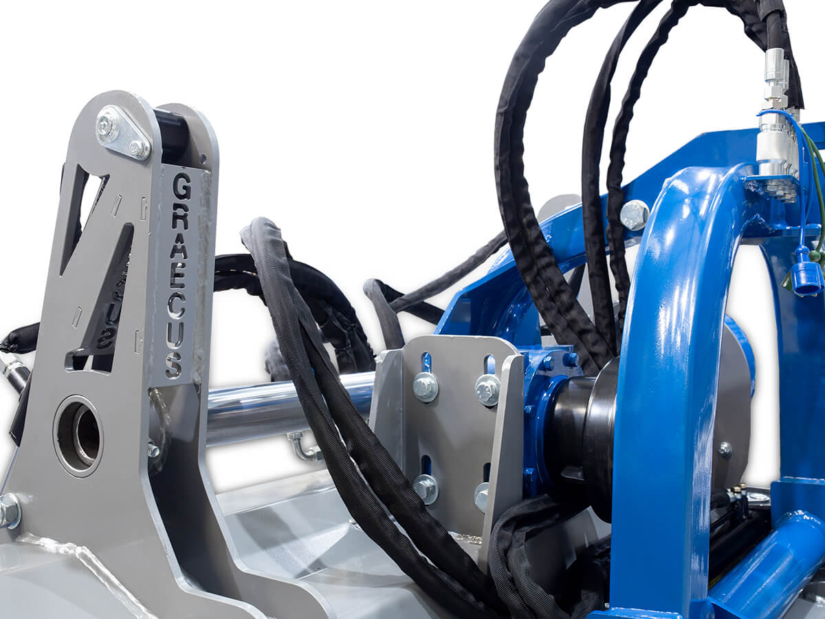 CERBERUS OPEN 200 | Graecus | Καταστροφέας βαρέως τύπου με ανοιγόμενο θόλο και υδραυλική μετατόπιση 