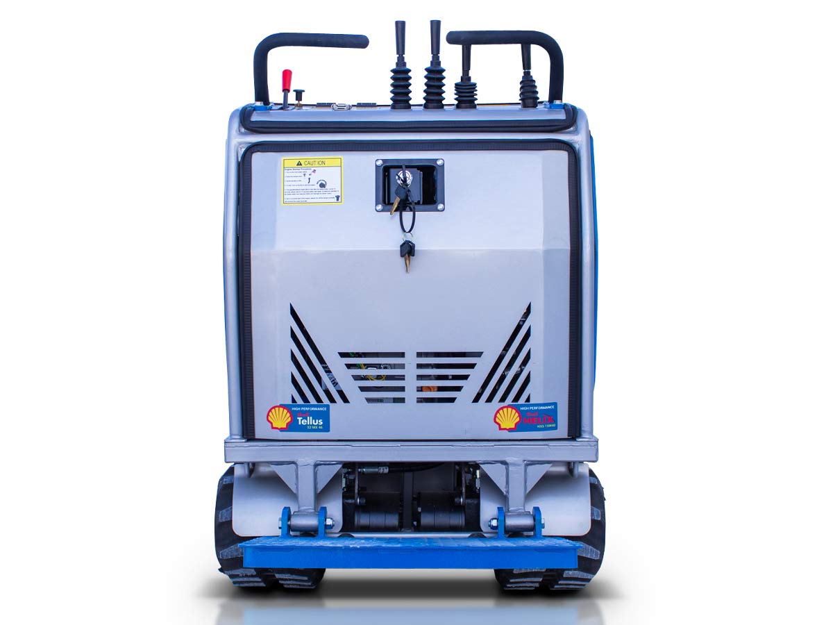 H500 | Graecus / Loncin | Ντάμπερ , υδροστατικό με υδραυλική ανατροπή και πλατφόρμα αναβάτη 500kg 