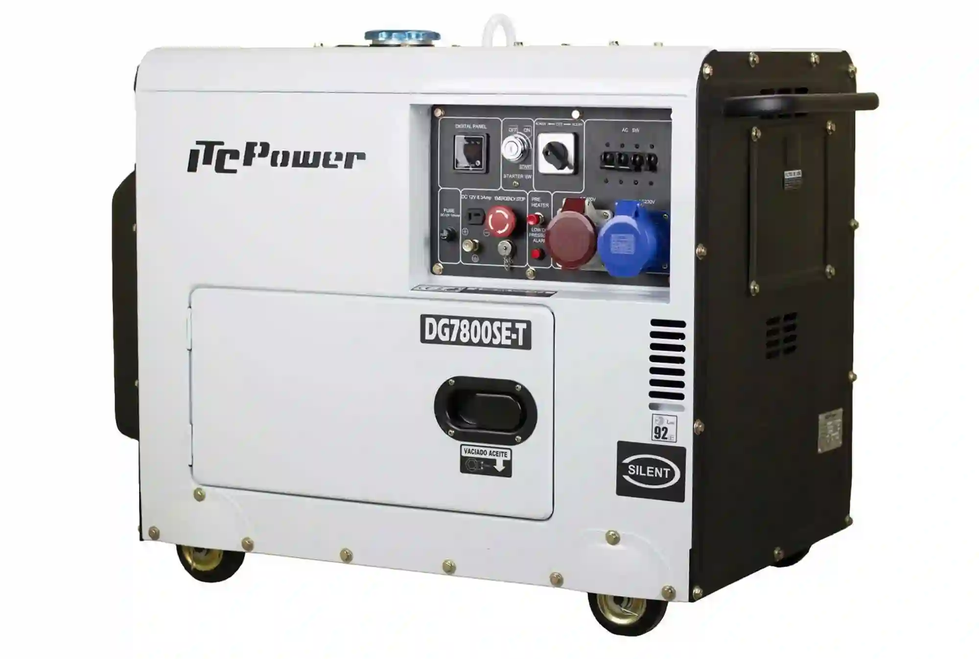 DG7800SE-T | ITC Power | Γεννήτρια πετρελαίου (ηλεκτρική εκκίνηση)