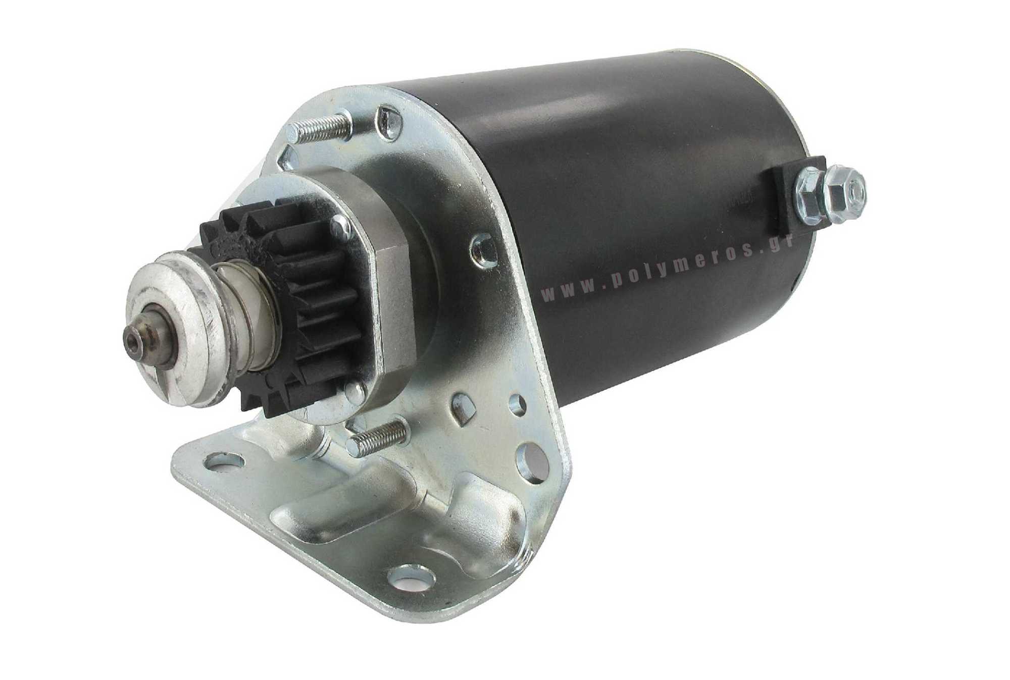 Ηλεκτρική μίζα για τρακτέρ κήπου με πλαστικό γρανάζι 16 δοντιών Briggs & Straton 254422, 28B707, ALU770 (510-1031)