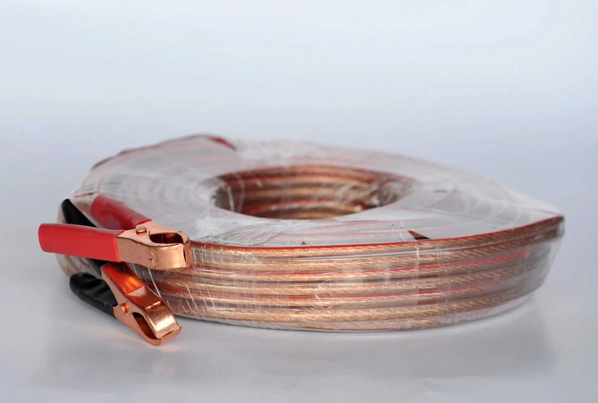 Καλώδιο ελαιοραβδιστικού 2Χ3 με τσιμπίδες 15m