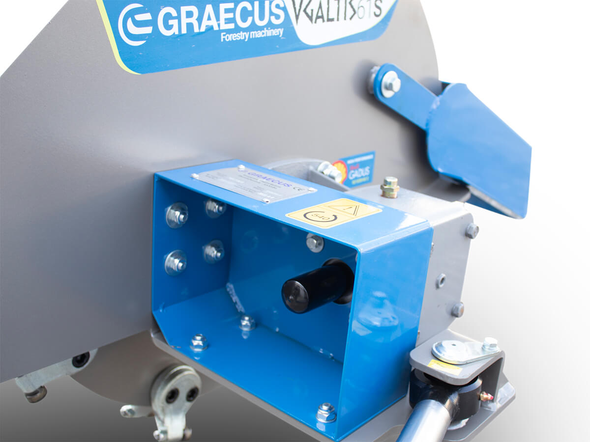 VGALTIS 61S | Graecus | Καταστροφέας κορμών με υδραυλική ανύψωση και περιστροφή 