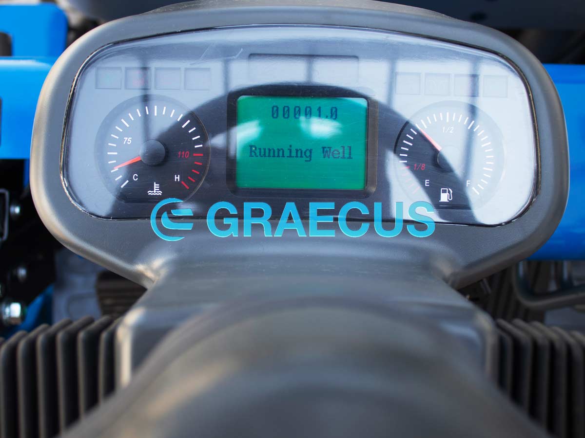 FD40V (ΡΙΚ) | Graecus | Κλάρκ 4.0Τ STAGE V Diesel | Duplex 3000mm | Υδραυλική πλάγια μετατόπιση | Πιρούνια 1220mm