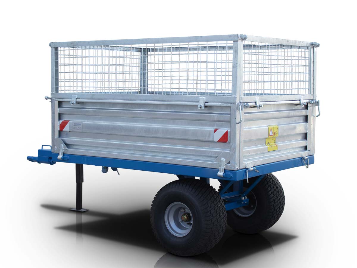 MT1000-M | Graecus | Τρέιλερ για τρακτέρ με μηχανική ανατροπή 1000kg 